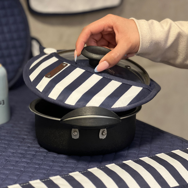 سرویس آشپزخانه 13 تکه مدل راه راه