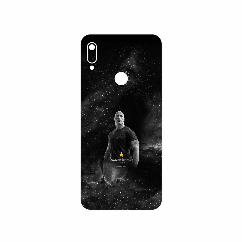برچسب پوششی ماهوت مدل Dwayne Johnson مناسب برای گوشی موبایل هوآوی Y6 Prime 2019