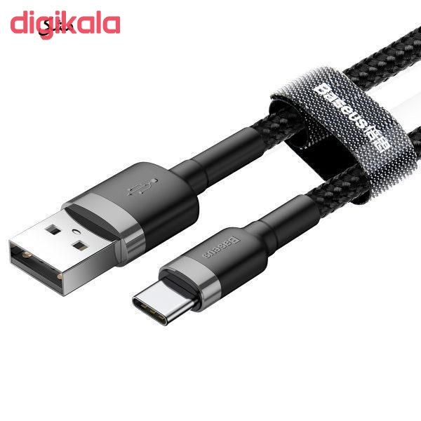 مشخصات قیمت و خرید کابل تبدیل Usb به Usb C باسئوس مدل Catklf Cg1 Cafule طول 2 متر دیجی کالا