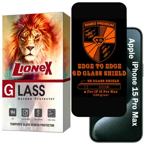 Lionex RINB200L Screen Protector For Apple iPhone 15 Pro Max