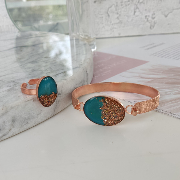 نیم ست زنانه مدل بیضی کد JW400.4