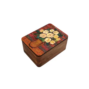 جعبه هدیه چوبی آزاکو مدل BR4-005