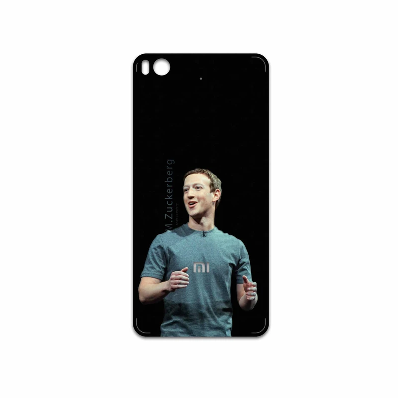برچسب پوششی ماهوت مدل Mark Zuckerberg مناسب برای گوشی موبایل شیائومی Mi 5s