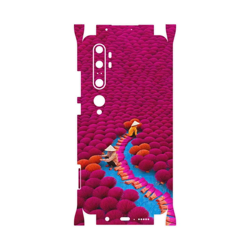 برچسب پوششی ماهوت مدل Vietnam Incense Wood Farms-FullSkin مناسب برای گوشی موبایل شیائومی Mi Note 10 Pro