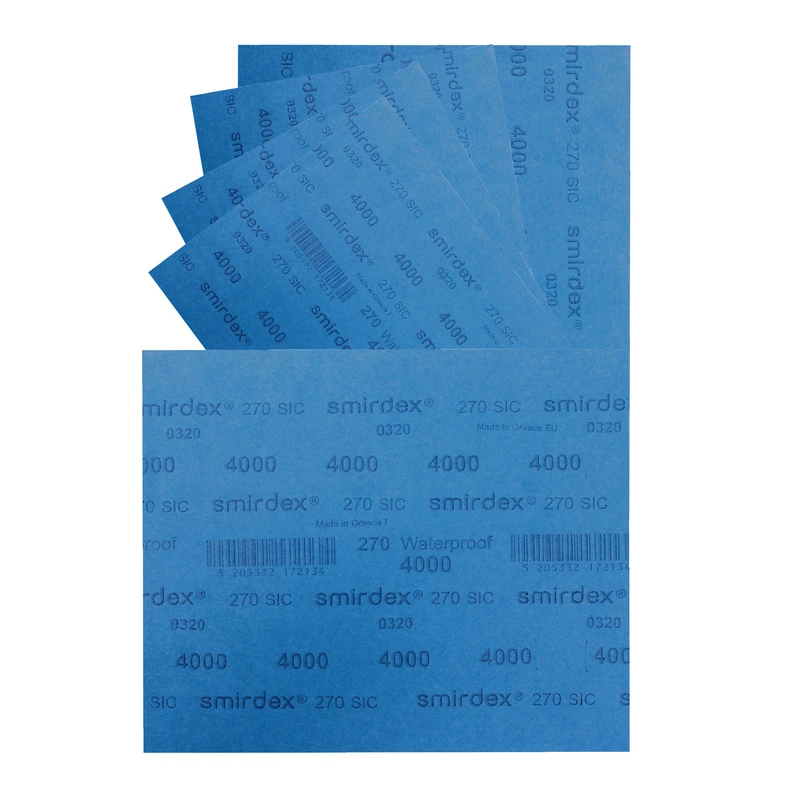 ورق سنباده اسمیردکس مدل P4000 SIC بسته 5 عددی