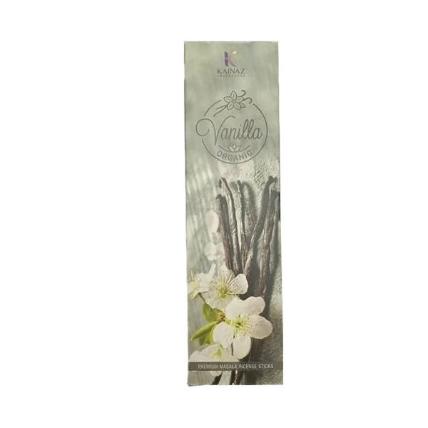 عود دستساز کایناز مدل vanilla رایحه وانیل بسته 30 عددی