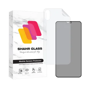 Shahr Glass FULLPRIVNANOSH Screen Protector With Nano Back For Apple iPhone XS / iPhone X