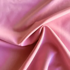 پارچه لباس عرض ۱.۵ متر مدل تترون رنگ صورتی روشن