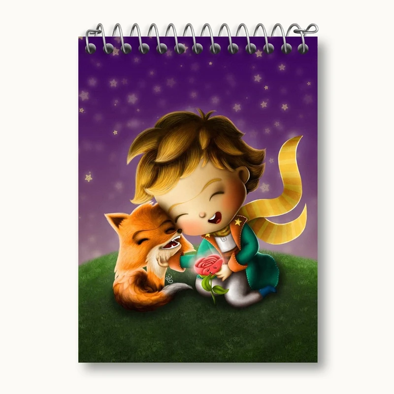 دفتر یادداشت 50 برگ خندالو مدل شازده کوچولو کد 25782