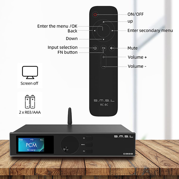 آمپلی فایر اس ام اس ال مدل D300