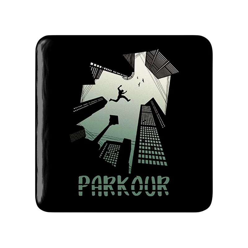 پیکسل خندالو طرح پارکور مدل مربعی کد 30388