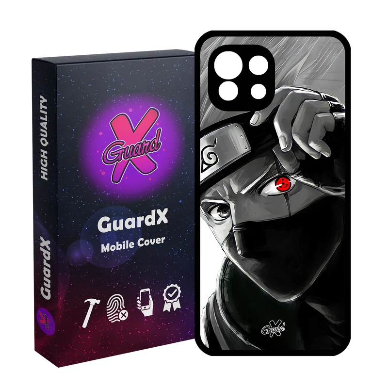 کاور گارد ایکس طرح Kakashi Anime مدل Glass10588 مناسب برای گوشی موبایل شیائومی  MI 11 Lite