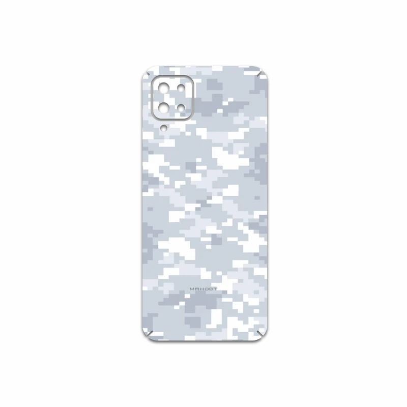 برچسب پوششی ماهوت مدل Army-Winter-Pixel مناسب برای گوشی موبایل سامسونگ Galaxy A12 Nacho