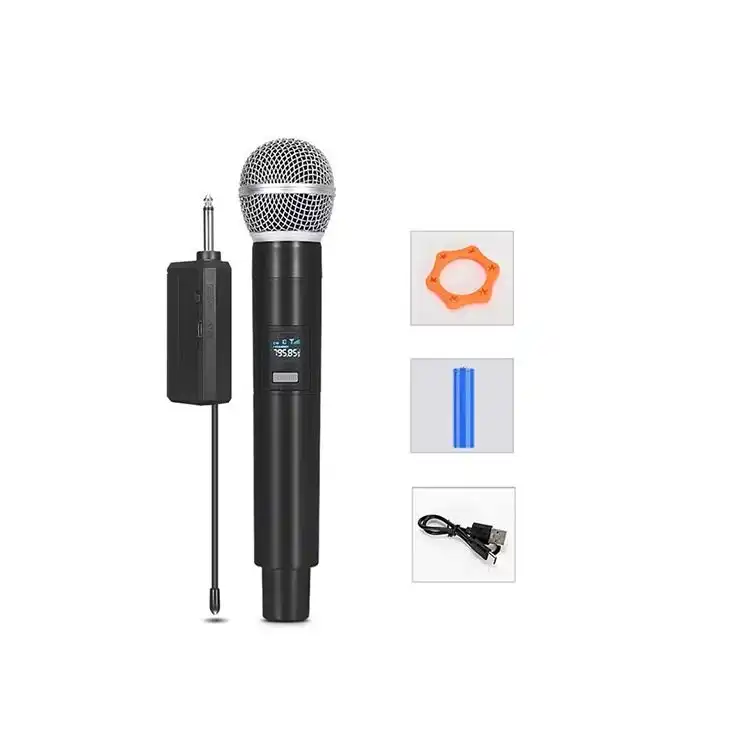 میکروفن بی سیم مدل دستی تک کانال کد PV JM-121