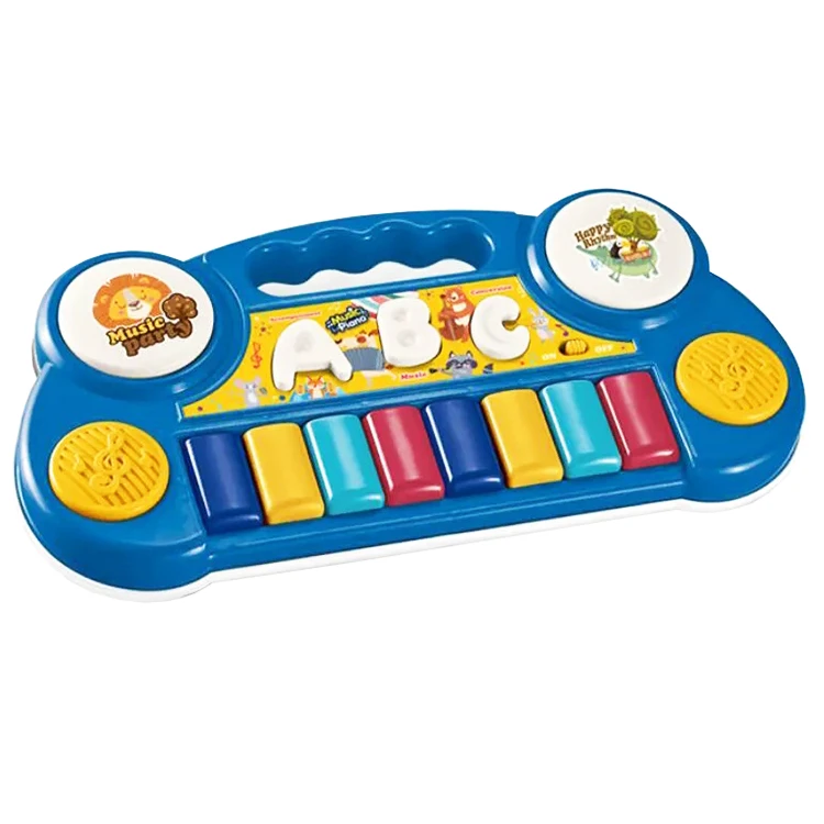 اسباب بازی مدل پیانو طرح کارت آموزشی کد HY707-E