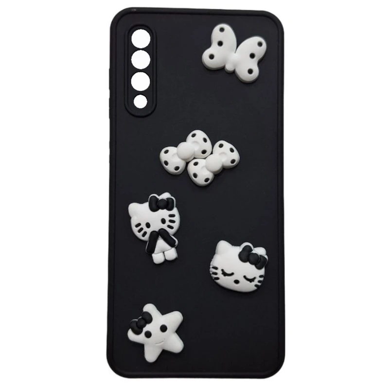 کاور طرح کیتی عروسکی مدل A50 مناسب برای گوشی موبایل سامسونگ Galaxy A50 / A50S / A30S
