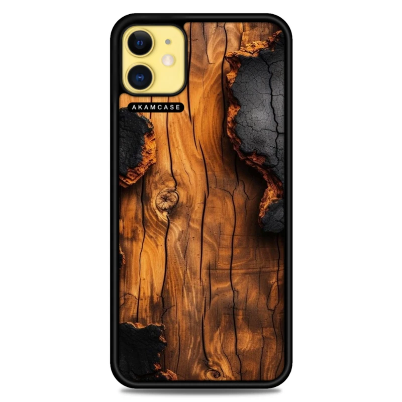 کاور آکام مدل AMC-WA11-WOOD-12 مناسب برای گوشی موبایل اپل iPhone 11