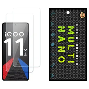 Multi Nano X-S2N Screen Protector For Vivo iQOO 11 Pack of 2