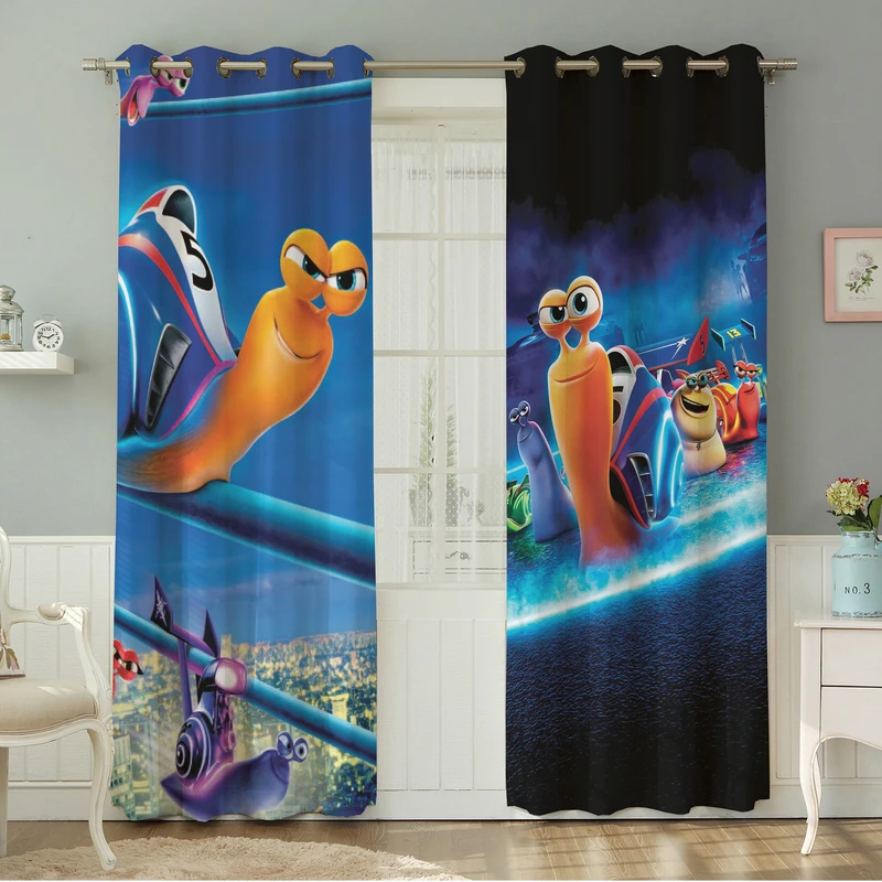 پرده نیروانا طرح کودک  مدل مخمل کد 4806 سایز 140×280 سانتی متر