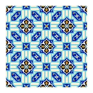 کاشی گلاک مدل اسلیمی طرح سنتی ایرانی کد TT128
