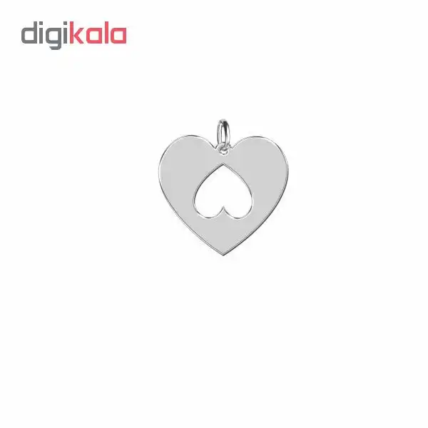 آویز گردنبند نقره زنانه مدل pd