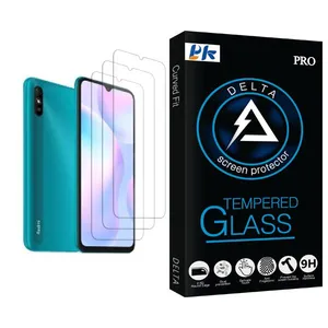PK Delta Glass MIX003 Screen Protector For Xiaomi Redmi 9i Pack Of 3