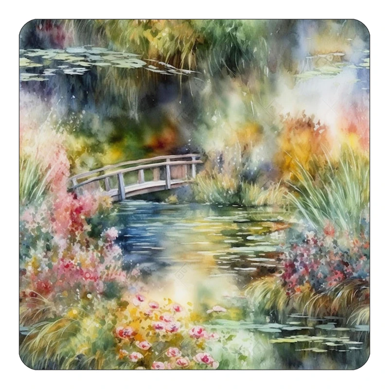 مگنت کاکتی طرح نقاشی رنگ روغن مدل mp70980