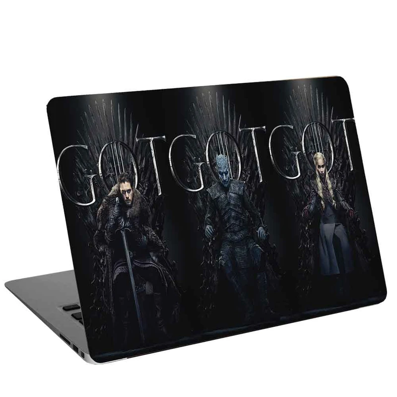 استیکر لپ تاپ طرح game of thrones-king کد cl-258 مناسب برای لپ تاپ 15.6 اینچ
