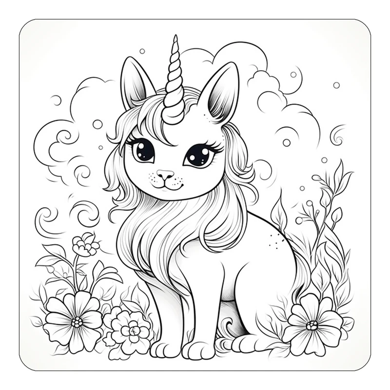 مگنت کاکتی طرح اسب تک شاخ و یونیکورن مدل mp31625