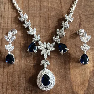 نیم ست نقره زنانه کد 2064