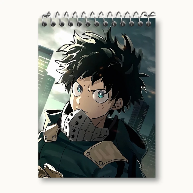 دفتر یادداشت 50 برگ خندالو مدل میدوریا انیمه آکادمی قهرمان من کد 11593