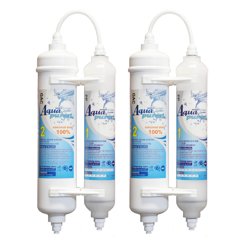 فیلتر تصفیه کننده آب آکوا پیورست شریعتی مدل گیاهی X 401 NEW مجموعه 4 عددی