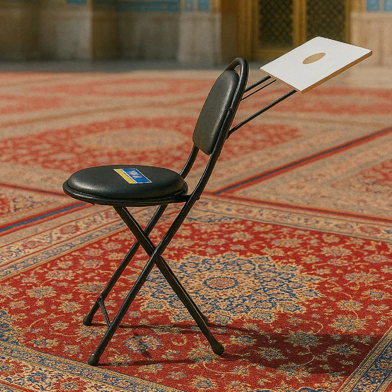 عکس شماره 3 : میز و صندلی نماز مدل تاشو