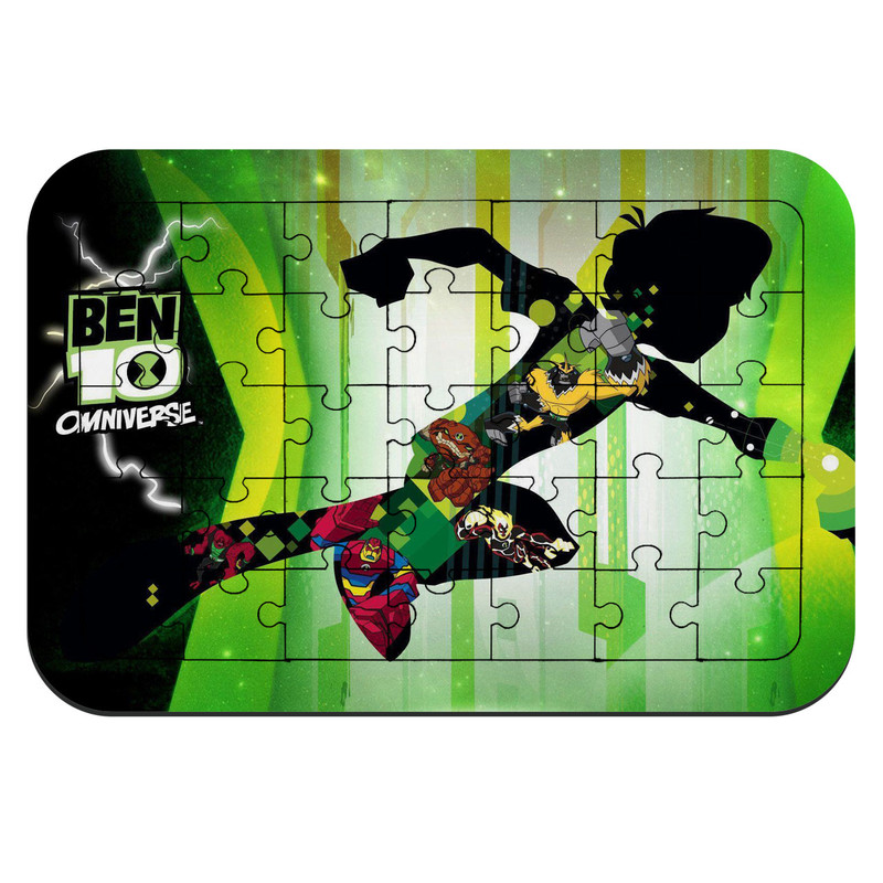 پازل 35 تکه طرح انیمیشن BEN-10 مدل NI1607 