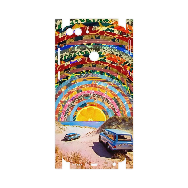 برچسب پوششی ماهوت مدل Collage of Orange Sky-FullSkin مناسب برای گوشی موبایل هوآوی P Smart