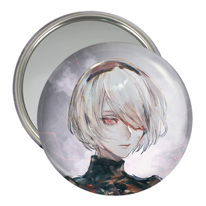 آینه جیبی خندالو مدل بازی نیر اتوماتا (Nier Automata)  کد 31584