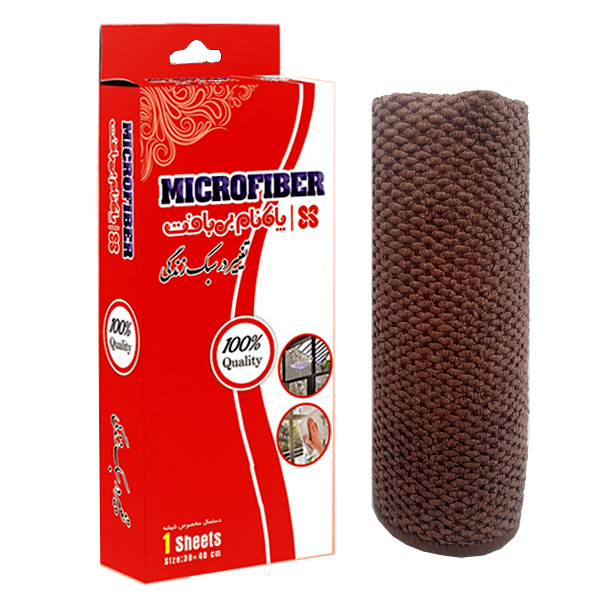 دستمال نظافت پاکنام بی بافت مدل Microfiber-1 سایز 40 × 30 سانتی متر