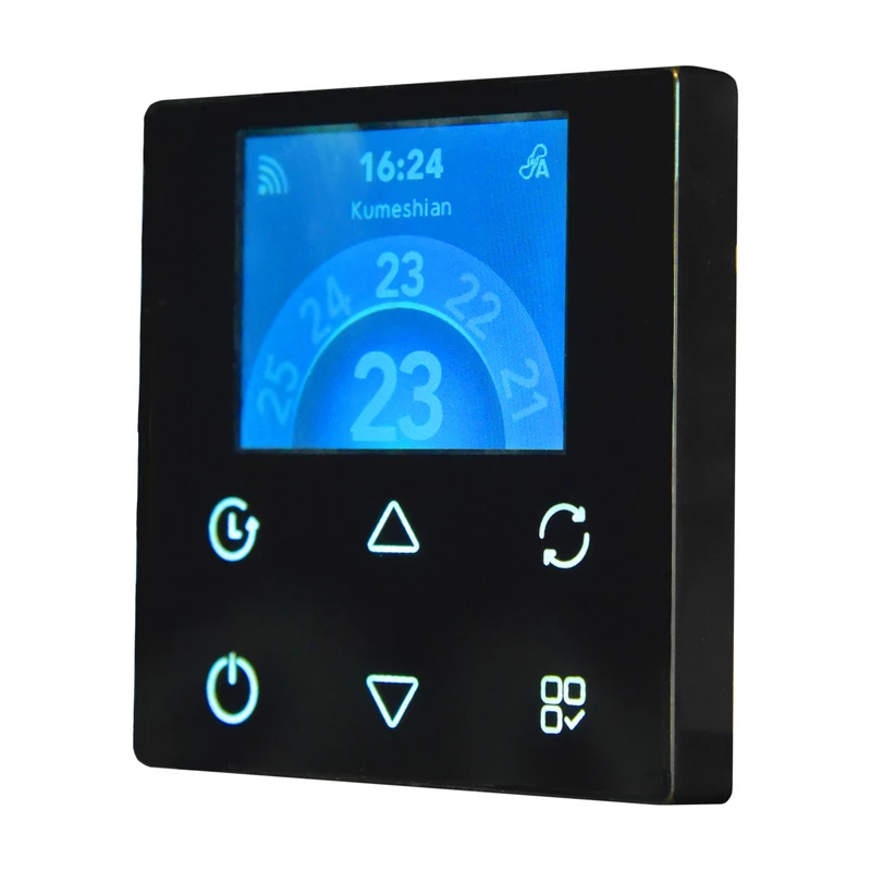 عکس شماره 3 : ترموستات هوشمند کولر آبی کومشیان پارت پیشرفته مدل ayon pro