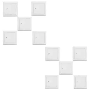 دریچه کانال کولر مدل بازدید 25*25 مجموعه ده عددی