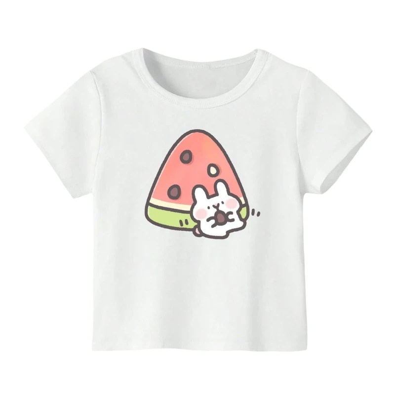 تی شرت آستین کوتاه بچگانه مدل خرگوش یلدایی کد 5