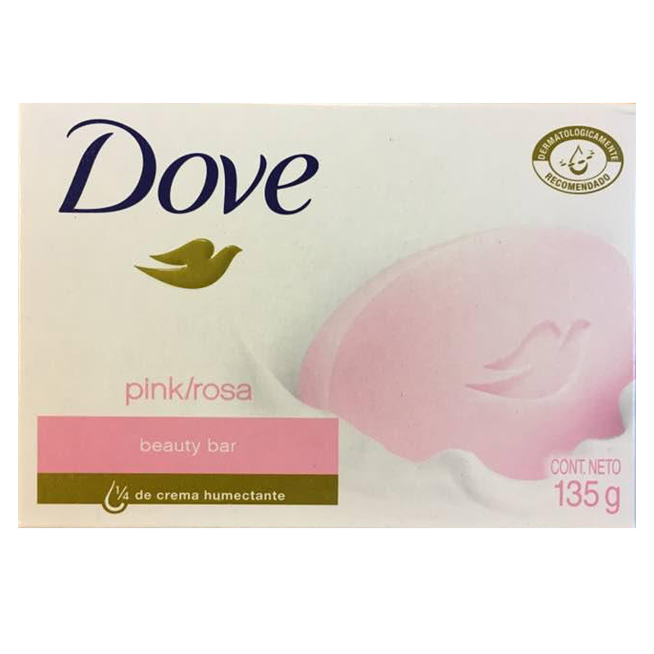 صابون زیبایی داو مدل PINK ROSE مقدار 135 گرم