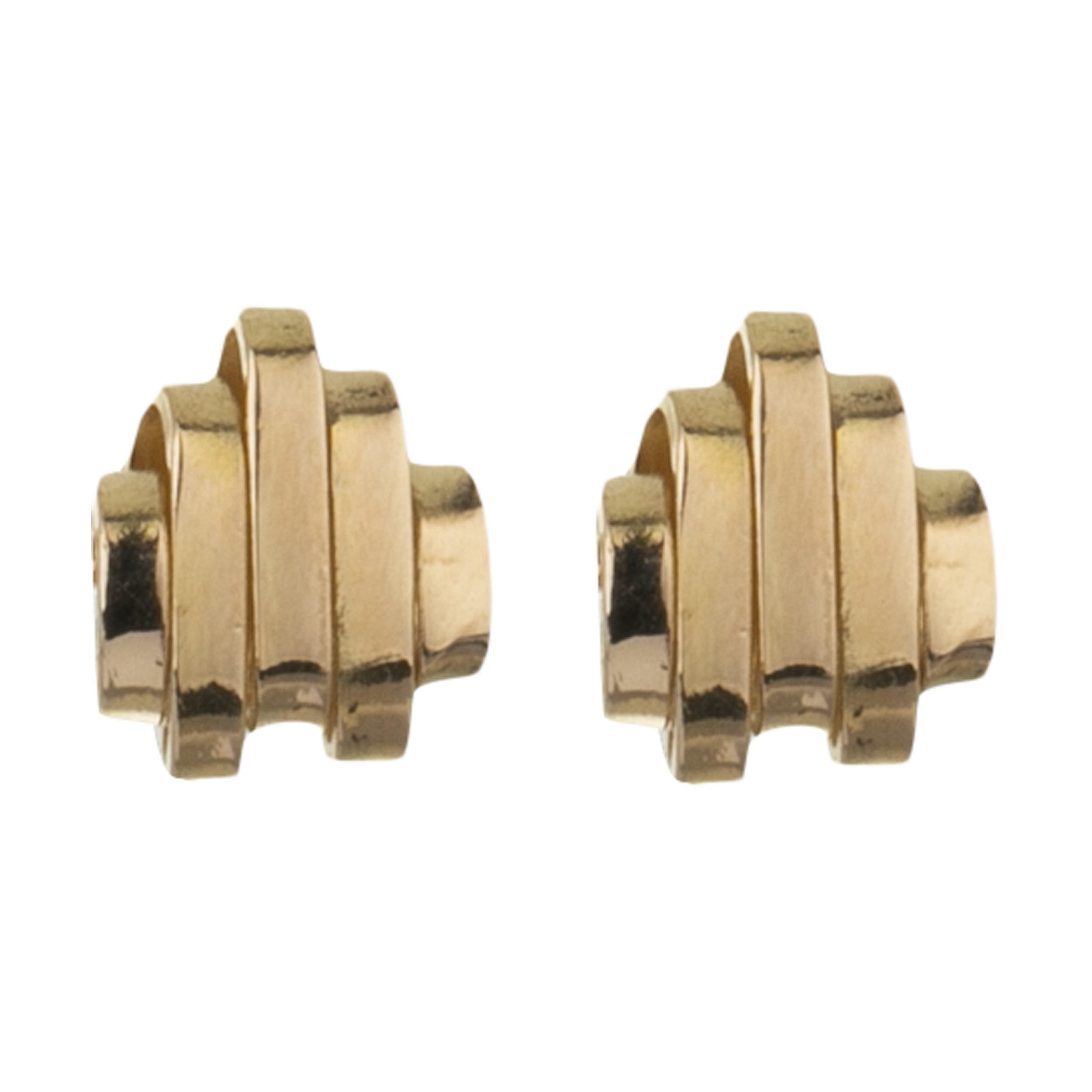 گوشواره طلا 18 عیار زنانه سنجاق مدل X082841