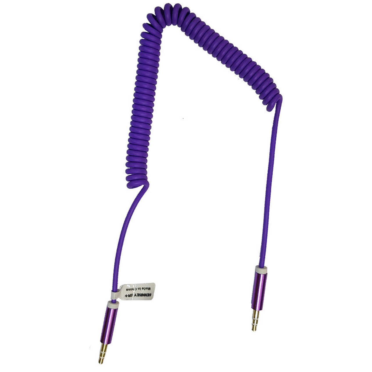 کابل AUX ریمکس مدل Sennbeyer-violet طول 1.5 متر