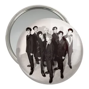 آینه جیبی خندالو مدل گروه ایتیز ATEEZ  کد 21295