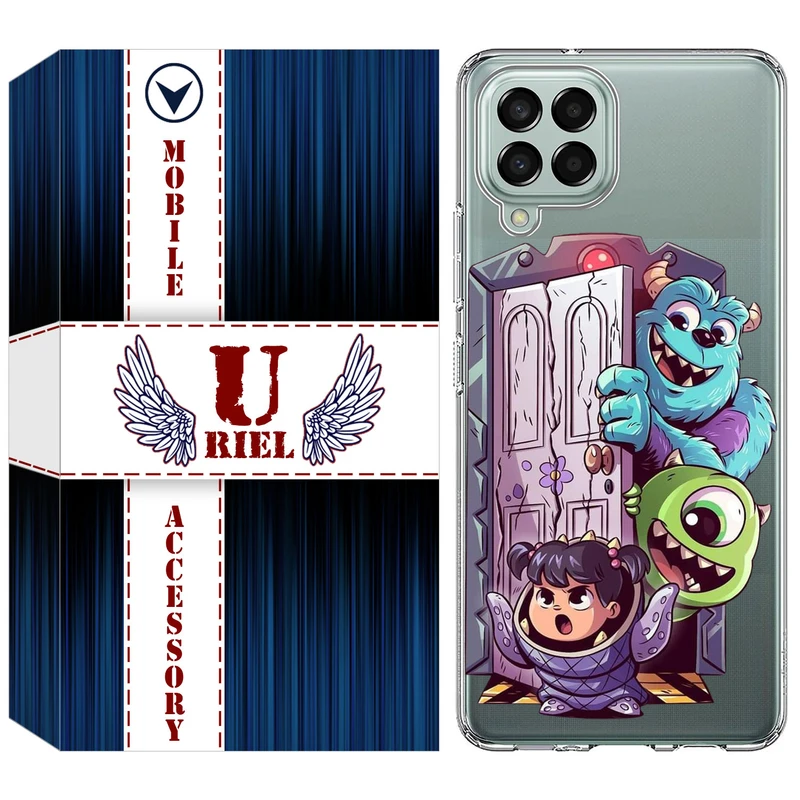 کاور یوریل مدل Clear کد 67 طرح سالیوان مناسب برای گوشی موبایل سامسونگ Galaxy M33