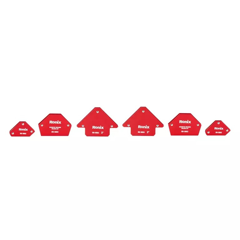 گونیا جوشکاری رونیکس مدل RH-9083 مجموعه 6 عددی