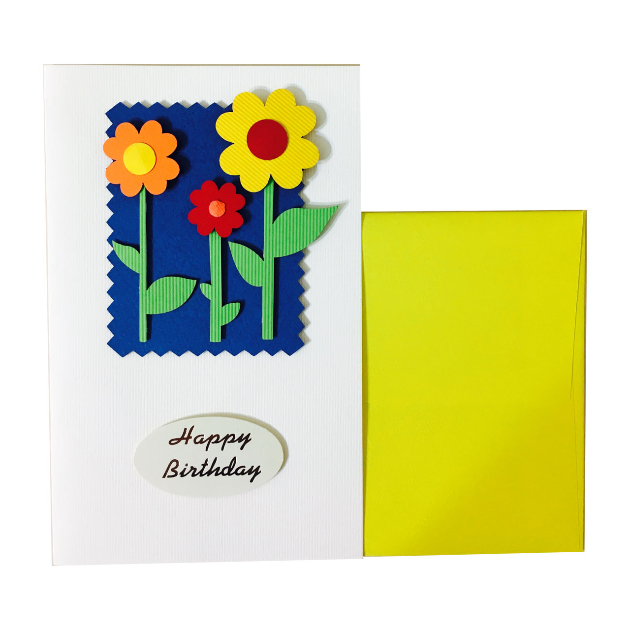 کارت پستال دست ساز  مدل Flower02