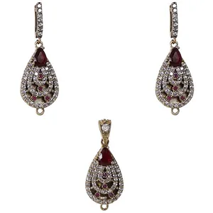 نیم ست نقره زنانه کد 8566 