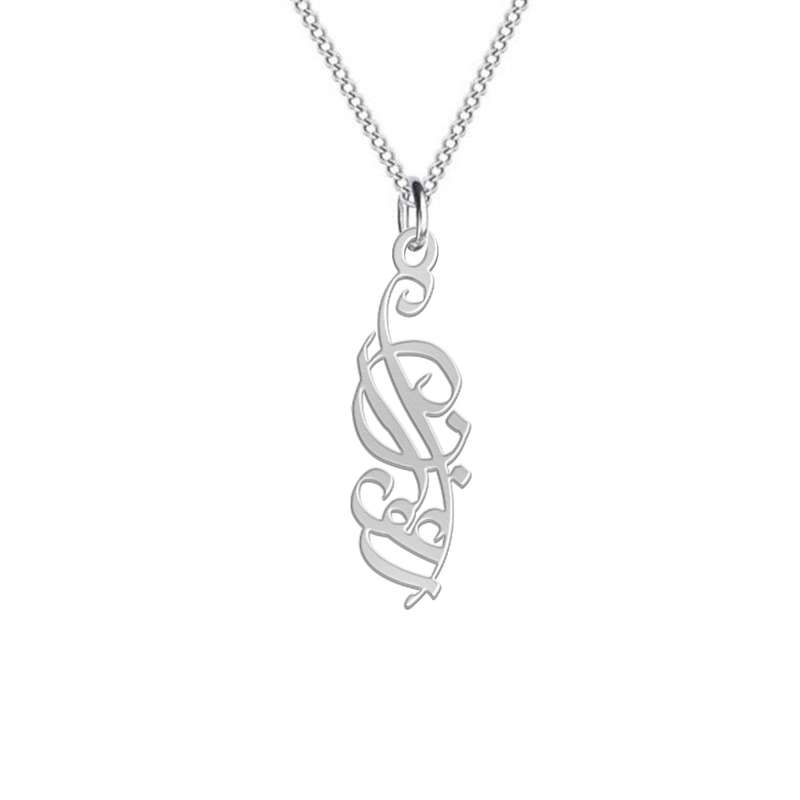 گردنبند نقره زنانه لیردا مدل اسم ارغوان gan sss Arqhavan