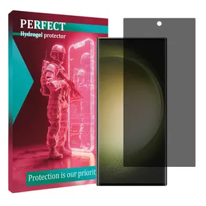 Perfect Hydrogel model privacy Screen Protector for Samsung Galaxy S23 Ultra mobile phone